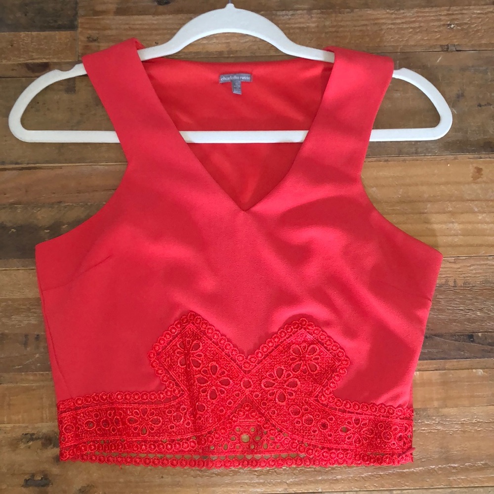Hot Pink Crop Top